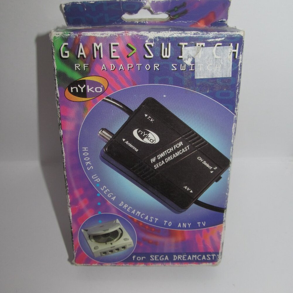 Nyko Game Switch Sega Dreamcast RF Adaptor Switch Video Games Accessory Cord